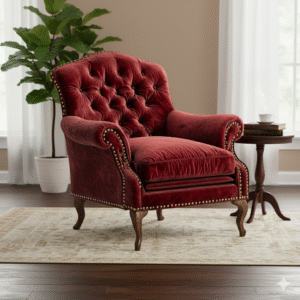 Tufted Club Chair