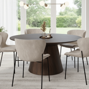 Modern Pedestal Dining Set
