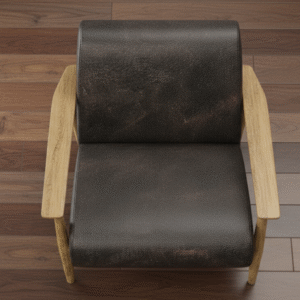 Leather Armchair - Image 3