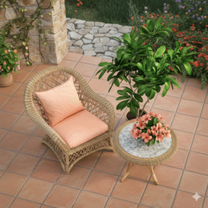 Wicker Patio Accent - Image 3