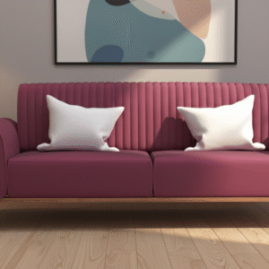 Modern Plum Loveseat