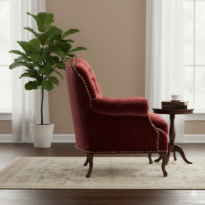 Tufted Club Chair - Image 3