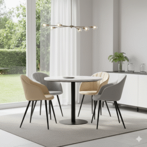 Mixed-Color Dining Set