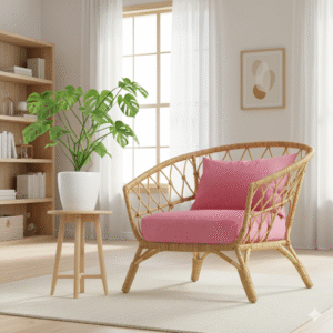 Rattan Accent Chair