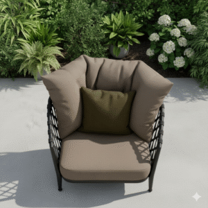 Lounge Chair with Oversized - Image 2