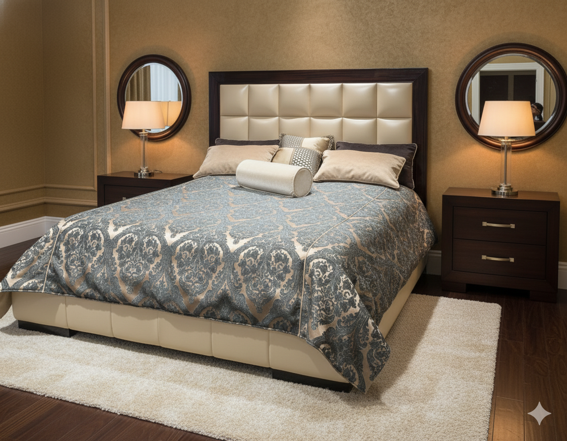Upholstered Bed - Image 3