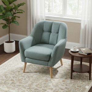 Scoop-Back Accent Chair - Image 3