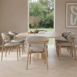 Inspired Oval Dining Set - Image 2