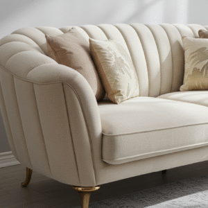 Glam Tufted Loveseat - Image 4