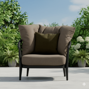 Lounge Chair with Oversized