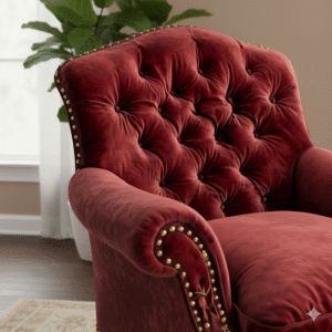 Tufted Club Chair - Image 4