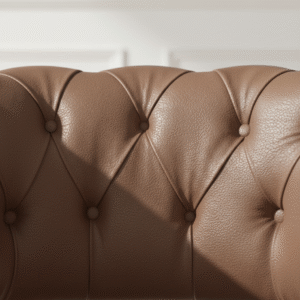 High-Back Leather Armchair - Image 3