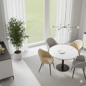 Mixed-Color Dining Set - Image 4