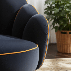 Scalloped Accent Chair - Image 5
